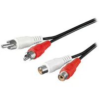 Cable Rca socket x2,RCA plug x2 10M Plating nickel plated  Cable-451/10 50437