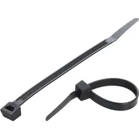 Cable tie L 150Mm W 7.6Mm polyamide 533N black Ømax 35Mm  Fix-S-7.6X150/Bk