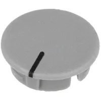 Cap Abs grey push-in Pointer black round A2510,A2609  A4110108