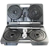 Cast iron weight dumbbells set with case Toorx 0.75-15 kg  508Gaval15Dgn 8029975950334 Val-15Dgn