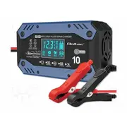 Charger for rechargeable batteries 10A Out crocodile clip  Qoltec-52482 52482