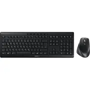 Cherry Jd-8550De-2 tastatūra Pele iekļauta Mājas/Biroja Rf Bezvadu Qwertz Vācu Melns  4025112103599 Wlononwcrelhu