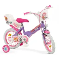 Childrens Bike 14 Paw Patrol Purple 1480 Girl Toimsa  Toi1480 8422084014803 Sretmsrow0019