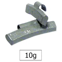Cinkoti balansēšanas atsvari 10Gr., alumīnija diskiem 100Gab., Jbm 50779J 