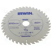 Circular saw Ø 210Mm Teeth 40 wood Holder assembly hole 30Mm  Irw-1897204 1897204