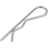 Cotter pin stainless steel Ø 2Mm L 57Mm Shaft dia 914Mm  Gn1024-Ni-2-E Gn 1024-Ni-2-E