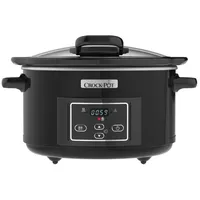 Crock-Pot Csc052X slow cooker 4.7 L Black, Silver  5011773064439 Agdcrpwon0003