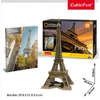 Cubicfun 3D puzle Natgeo - Eifeļa tornis  Ds0998H 6944588209988