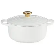 Čuguna katls apaļš Oslash24Cm / 4,2L balts  02733901 0024147339014
