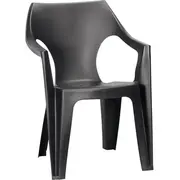 Dārza krēsls Dante Low Back pelēks  29187058939 8711245130460