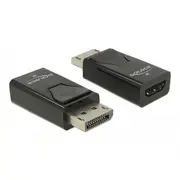 Delock Adapter Displayport 1.2 male to Hdmi female 4K Passive black  66234 4043619662340