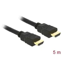 Delock Cable High Speed Hdmi with Ethernet  A male 4K 5 m 84409