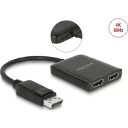 Delock Displayport 1.4 Splitter 1 x to 2 Hdmi Mst  87769 4043619877690