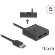 Delock Displayport Switch 2 to 1 bidirectional 8K  18906 4043619189069