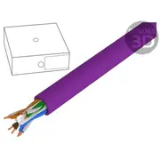 Digitus Cat.6 U/Utp installation cable, 100 m, simplex, Eca  Dk-1613-Vh-1