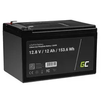 Dziļās izlādes akumulators Green Cell Lifepo4 12V 12Ah 151X99X95  Cav08