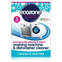 Ecozone veļas un trauku mazgājamās mašīnas tīrīšanas tabletes 6 gab.  Wmdc 5060101530252