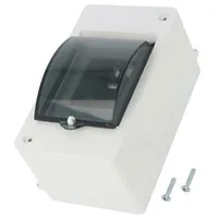 Enclosure for modular components Ip20 white No.of mod 3 400V  Epn-2303-11 2303-11
