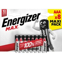 Energizer Batteries Max Aaa Lr03 /8 Eco  437987 7638900437980 Balenrbat0064