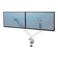 Fellowes Ergonomics arm for 2 monitors - Platinum series, white  8056301 043859764204 Tvafeluch0014
