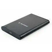 Gembird 2.5 Enclosure with Usb Type-C port Black  Ee2-U3S-6 8716309113526 Aigemo25U300009