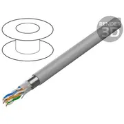 Gembird Foil shielded twisted pair Ftp Lan cable 100M  Fpc-6004-L/100