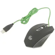 Gembird Spēļu Datora Pele ar Papildus Pogām 2400 Dpi Usb Zaļa  Musg-001-G 8716309081849 84716070