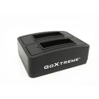 Goxtreme Dual charger f. batt R-Wifi,Enduro,Disc,Pio 01491  T-Mlx18738 4260041685505