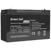 Green Cell Agm16 Ups battery Sealed Lead Acid Vrla 6 V 10 Ah  Green-Agm16 5903317223962