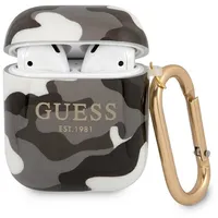 Guess Gua2Ucamg Airpods cover czarny black Camo Collection  3666339010089