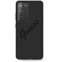 Guhcs21Llsvsbk Guess Silicone Vintage Cover for Samsung Galaxy S21 Ultra Black  3700740496053