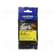 Heat shrink markers 9Mm 1.5M yellow Character colour black  Br-Hse621E Hse621E
