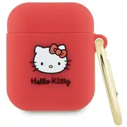 Hello Kitty Hkap23Dkhsf Airpods Pro 2 cover fuksja fuschia Silicone 3D Head  3666339189730