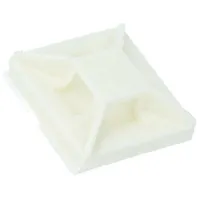 Holder self-adhesive polyamide white Tie width 2.5Mm Ht 4Mm  Abm1M-A-M