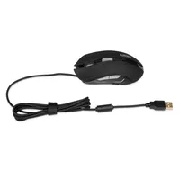iBox Aurora A-1 mouse Right-Hand Usb Type-A Optical 2400 Dpi  Imogs9031 5901443053699 Peribomys0111