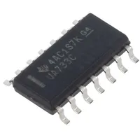 Ic video amplifier programmable gain 6Vdc Ch 2 So14 3.6Ma  Ua733Cd