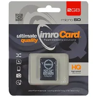 Imro atmiņas karte 2Gb microSDHC cl. 6  adapteris Microsd/2G Adp 5902768015003