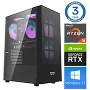 Intop Ryzen 5 3600 16Gb 500Ssd M.2 Nvme Rtx3050 6Gb Win11  7777411567486 Rw67486Wh