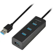 Axagon Hue-S2Bl 4X Usb3.0 Charging Hub 1.2M Cable, Microusb  8595247903532