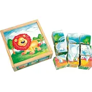 Kaladėlių dėlionė Laukiniai gyvūnai  Bn84174