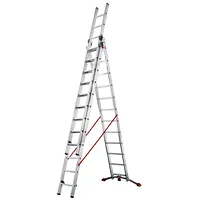 Kāpnes kombinējamās S100 Hailo Profilot / alumīnija 3X12 pakāpieni  039312507 4007126025029