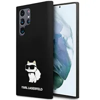 Karl Lagerfeld Liquid Silicone Choupette Nft Case for Samsung Galaxy S23 Ultra Black  Klhcs23Lsnchbck 3666339114688
