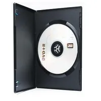 Kastīte Dvd 1 disks melna 14Mm.  Acm86053