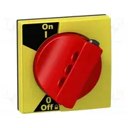Knob red/yellow  A9A27006