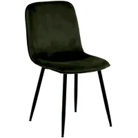 Krēsls Ines 49.2X57.5Xh84Cm melns/olīvu zaļš  556011 5713941237255 0000096759