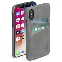 Krusell Sunne 2 Card Cover Apple iPhone Xs Max vintage grey  T-Mlx37095 7394090615026