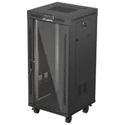 Lanberg Ff01-6624-12Bl rack cabinet 24U Freestanding Black  5901969447873 Szalaesto0117