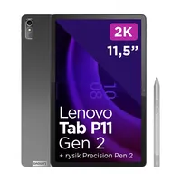 Lenovo Tab P11 128 Gb 29.2 cm 11.5 Mediatek 6 Wi-Fi 6E 802.11Ax Android 12 Grey  Zabf0315Pl 196802114387 Tablevtza0175