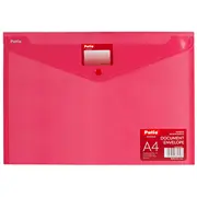 Mape-Aploksne ar pogu Patio Pp, A4 formāts, sarkana  150-03118 5907690881306