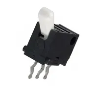 Microswitch Snap Action 0.1A/30Vdc with lever Spdt Pos 2  D3C-2210